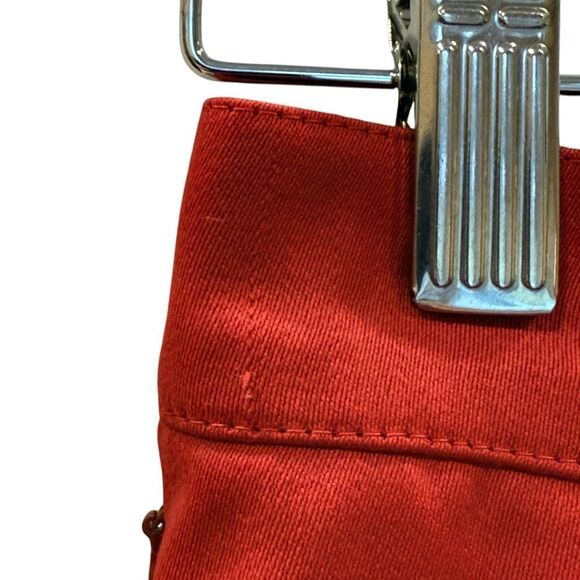 Yves Saint Laurent Women's US XL Vintage Red Wool Pencil Skirt - Rare 80s/90s - Picture 5 of 9